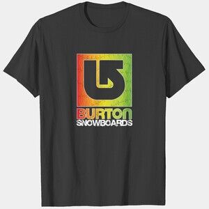 Burton Snowboard Sport Logo Tshirt Unisex Tee Shirt